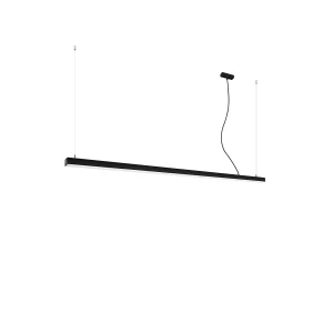 Lampa wisząca SOLLUX PINNE 200 czarna 4000K