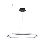 Żyrandol SOLLUX RISA 90 czarny LED 3000K