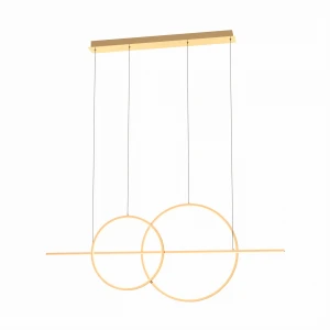 Lampa wisząca Zumaline CHOLET MD7358-2A-3GT