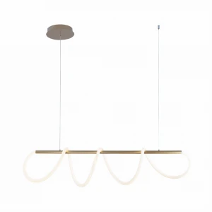 Lampa wisząca Zumaline BALBO 20006PM-GD