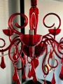 Lampa wisząca Ideal Lux LILLY SP5 ROSSO