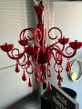 Lampa wisząca Ideal Lux LILLY SP5 ROSSO