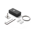 System szynowy FLUO_KIT_SINGLE_STEEL_CABLE_2_MT_+_WH_CEILING_CUP