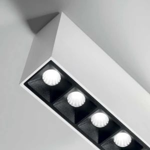 Plafon Ideal Lux LIKA SURFACE 12W 3000K biały LED szer.13.5cm
