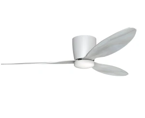 Lampa wisząca VENETI CCT + Remote Control WH/OAK biała 1xLED wys.22cm