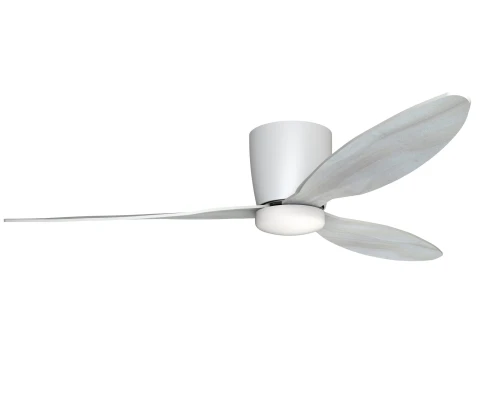 Lampa wisząca VENETI CCT + Remote Control WH/OAK biała 1xLED wys.22cm zdj.1