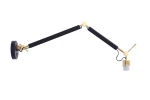 ZYTA S WALL LAMPBODY BK/GO