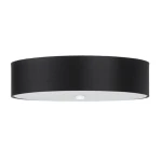 Plafon Sollux SKALA czarny E27 szer.50cm
