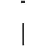 Lampa wisząca Sollux PASTELO 1 czarna G9 wys.100cm