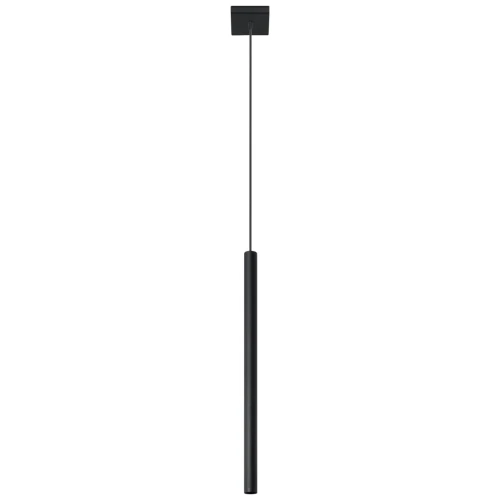 Lampa wisząca Sollux PASTELO 1 czarna G9 wys.100cm