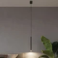 Lampa wisząca Sollux PASTELO 1 czarna G9 wys.100cm