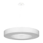 Lampa wisząca Sollux SATURNO SLIM 70 biała E27 śr.70cm wys.102cm