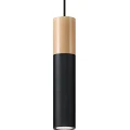 Lampa wisząca Sollux PABLO czarna GU10 wys.105cm
