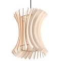 Lampa wisząca Sollux ORIANA drewniany E27 wys.107cm