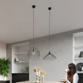 Lampa wisząca Sollux UMB czarna E27 wys.125cm