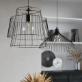 Lampa wisząca Sollux UMB czarna E27 wys.125cm