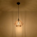 Lampa wisząca Sollux POMPELMO naturalne drewno E27 wys.90cm