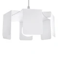 Lampa wisząca Sollux TULIP biała E27 wys.110cm