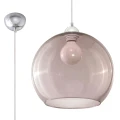 Lampa wisząca Sollux BALL grafit E27 wys.120cm