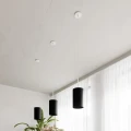 Lampa wisząca Sollux OTTO 50 czarna E27 wys.115cm