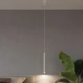 Lampa wisząca Sollux PASTELO 1 biała G9 wys.100cm