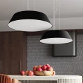 Lampa wisząca Sollux VEGA 60 czarna E27 wys.105cm