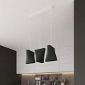 Lampa wisząca Sollux BLUM 1 czarna E27 wys.128cm