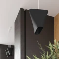 Lampa wisząca Sollux BLUM 1 czarna E27 wys.128cm