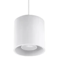 Lampa wisząca Sollux ORBIS 1 biała 1xGU10 wys.110cm