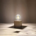Lampa Sollux ABEL naturalne drewno