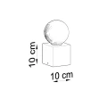 Lampa Sollux ABEL naturalne drewno