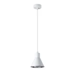 Lampa wisząca SOLLUX TAZILA 1 biała AR111 wys.120cm