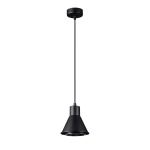 Lampa wisząca SOLLUX TAZILA 1 czarna AR111 wys.120cm