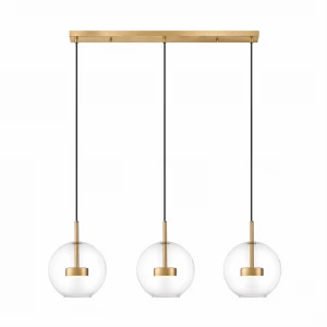 Lampa wisząca Zumaline ENCELADUS P0428-03J-L4AC złoty