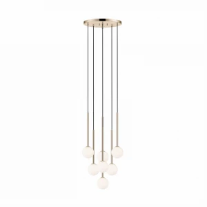 Lampa wisząca Zumaline ARCTURUS P0574-07F-F7AA złoty
