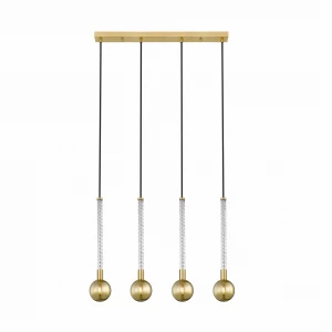 Lampa wisząca Zumaline MIDA P0583-04A-2GHF złoty