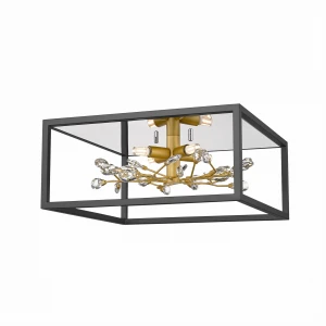 Plafon Zumaline SPRING C0578-04A-B5TF złoty