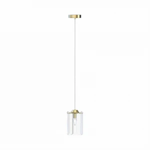Lampa wisząca Zumaline NIRA MD3523-1-EGN złoty