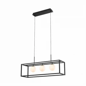 Lampa wisząca Zumaline PIRO MD3115-3-3BT czarny