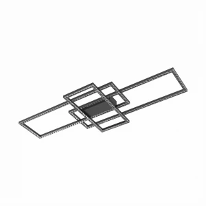 Plafon Zumaline ERVI MX7907-3B-3BT czarny