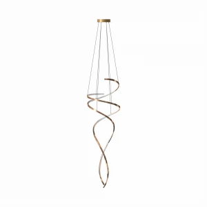 Lampa wisząca Zumaline COCO MD3127-2M-3GT złoty