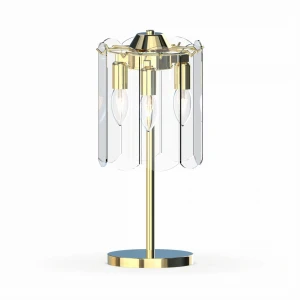 Lampa stołowa Zumaline NIRA MT3523-3S-EGN złoty