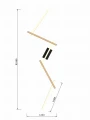 Lampa sufitowa piątka Aviano RIMINI 7021-506