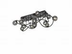 Lampa sufitowa 12-pł. Aviano NANCY 9014-1205