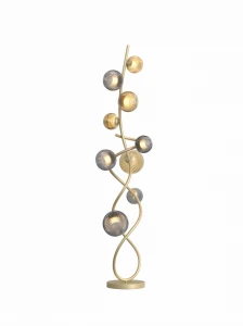 Lampa podłogowa Aviano METZ złota 3015-904