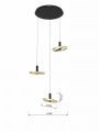 Lampa wisząca trójka Aviano BREST 5016-304
