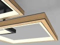 Lampa sufitowa trójka kwadraty Aviano MATERA 9022-306S