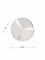 Lampa sufitowa lub ścienna Aviano TRAPANI 9036-108L