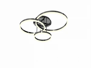 Lampa sufitowa trójka Aviano PERPIGNON czarna 9049-405