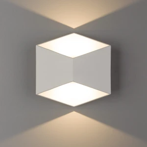 Kinkiet zewnętrzny Nowodvorski TRIANGLES LED 8143 biały